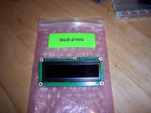 GLO216 OLED display front