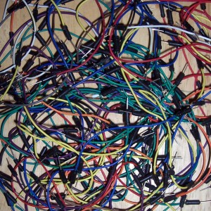 Wire mess